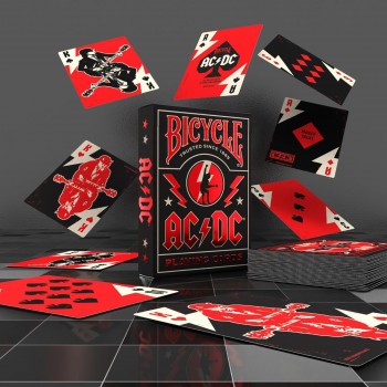 AC/DC žaidimo kortos Bicycle